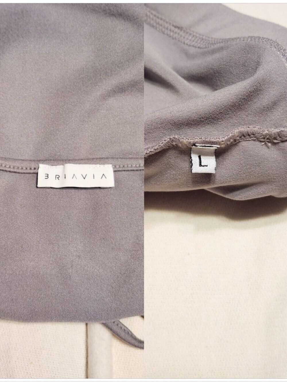 Briavia Grey Knit Top Large - Picture 5 of 7